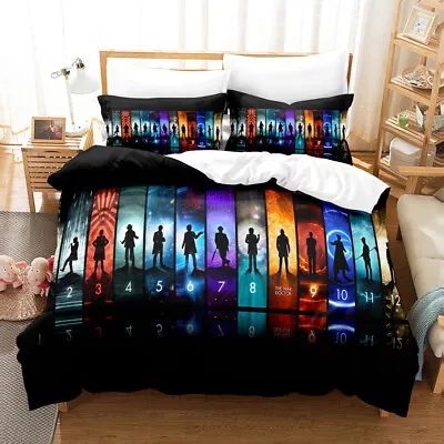£29.47 • Buy Doctor Who Duvet Cover Bedding Set+Pillowcase Quilt Cover Size Single/Double &1