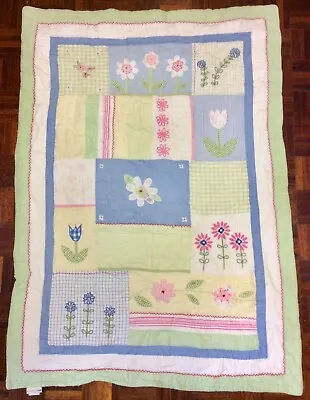 Beautiful Pottery Barn Kids Classic Patchwork Quilt • £40