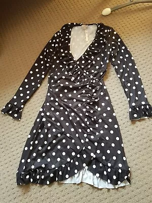 $29 • Buy ASOS Maternity Wrap Frill Tea Size UK 12 EUR 40 US 8