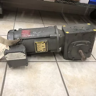 Baldor Motor Bw745033 1/2hp 1725rpm W/reducer - Preowned • $149.99