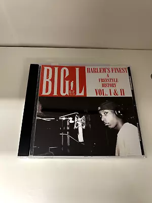 Big L Harlem's Finest A Freestyle History NYC Mixtape Mix CD Promo • $9.99