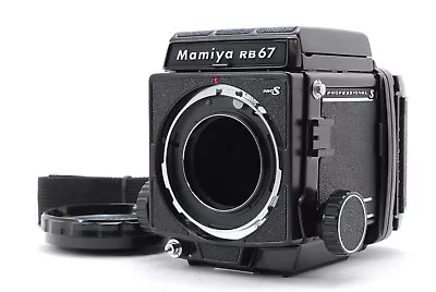 [TOP MINT Strap] Mamiya RB67 Pro S Camera Waist Level Finder 120 Film Back JAPAN • $469.90