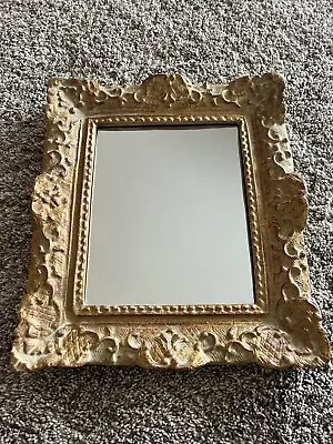 Vintage Gothic Kulicke Gold Louis The 14th French Provincial Mirror 12 X 14 COOL • $59.95