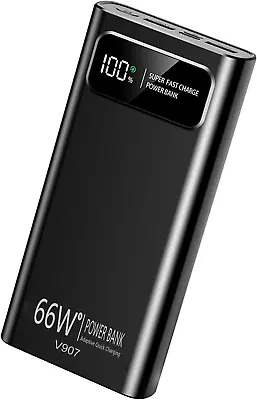 $44.29 • Buy VNBBT Power Bank, 66W 20000Mah USB C In & Out Portable Charger Fast Charging, PD