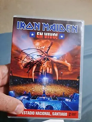Steve Harris Iron Maiden Signed Dvd • $196.61