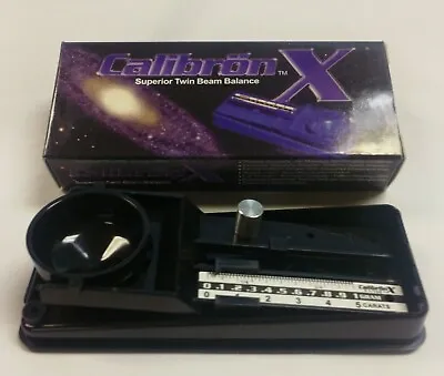 Calibron X Superior Twin Beam Balance Jewelry Scale 4 Gram Mini Pocket Postal • $12.99