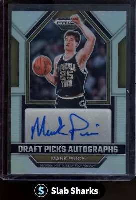 2023 Panini Prizm Draft Picks Mark Price Draft Pick Autographs Silver Sp  • $0.72