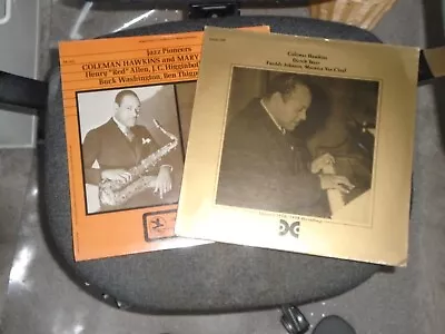 Coleman Hawkins-Set Of 2 Sealed LPs Jazz Pioneers And Dutch Treat • $3.25