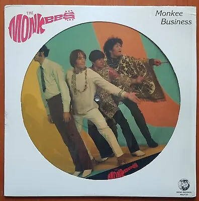 Monkees Monkee Business 1982 Limited Edition Usa Picture Disc Inc New Material • $99.46