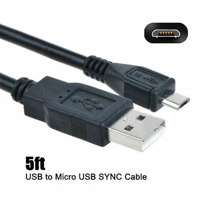 Aprelco USB Charging Data Cable Cord For Wacom Bamboo Connect Tablet CTL-470/M • $7.29