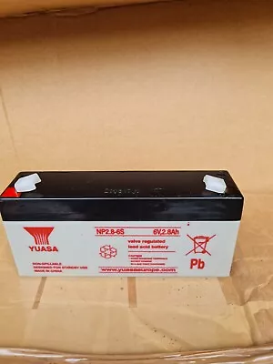 £20 • Buy Yuasa - Lead 6V 2.8 Ah NP2.8 Yuasa Battery - 6 - NP286