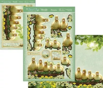 £1.99 • Buy Hunkydory Spring Ducklings Deco Large Decoupage Card Kit P&P Discounts