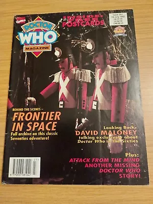$3.70 • Buy Doctor Who Magazine No. 201 Issue Dated 7th July 1993 With Free Postcards