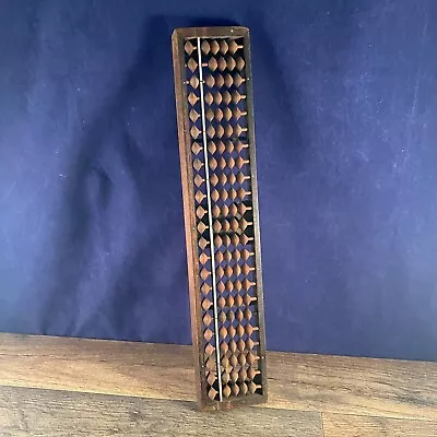 Vintage Japanese Soroban Abacus 1/5 23 Rows 13  Long 2.5 Wide • $19.95