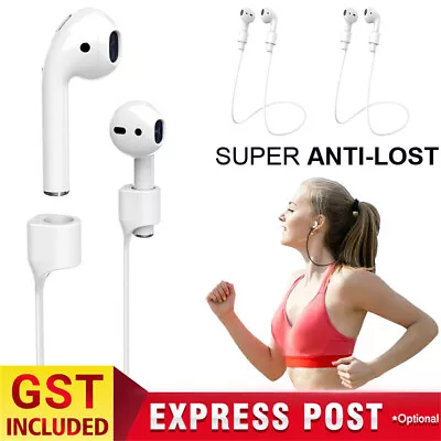 Anti Lost Strap String Rope Soft Silicone Holder Cable Cord Airpods Pro Earbuds • $4.11