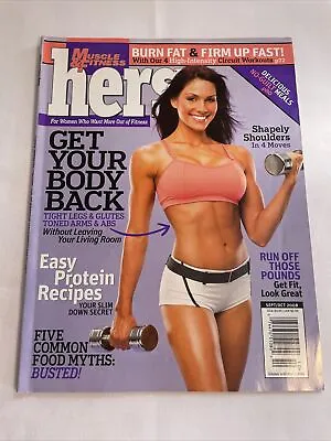 2008 Sept/Oct Muscle & Fitness Hers Magazine Get Your Body Back (CP42) • $19.99