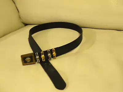 Gianni Versace Medusa Belt • $390