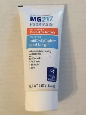 MG217 Psoriasis 2% Coal Tar Multi-symptom GEL Ointment 4 Oz Exp 08/2024 NEW • $24.99