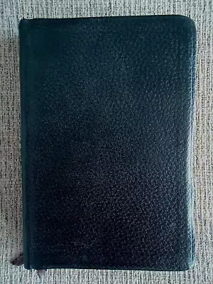 Vtg Holy Bible KJV World Publishing Black Genuine Leather Indexed • $29.99