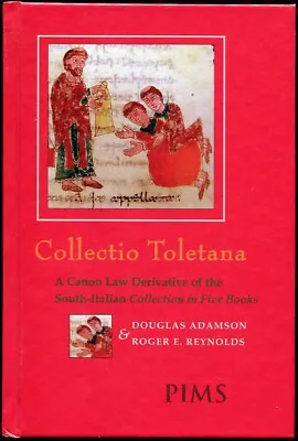 Collectio Toletana A Canon Law Derivative Of The Collection In 5 Books Latin • $55