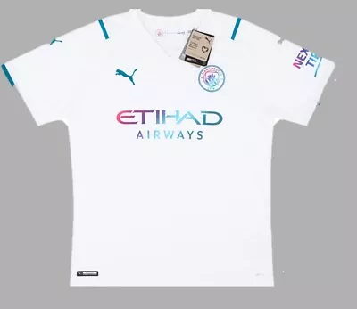 New Manchester City 3XL Mens Adult Football Shirt Man • £34.99