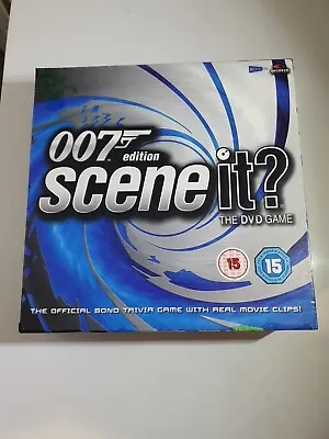 007 Edition Scene It? The DVD Game  James Bond Edition  With Movie Clips • £7.45