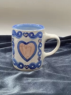 M.A. Hadley Pottery Heart I Love You Coffee Mug Valentine’s Day • $30