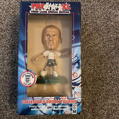 Corinthian ProStars Three Lions Special Edition David Beckham XL England Home • £8