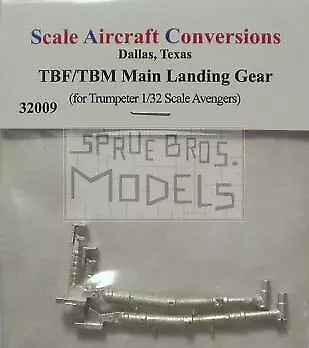 SAC32009 1:32 Scale Aircraft Conversions - TBM TBF Avenger Main Landing Gear • $22.59