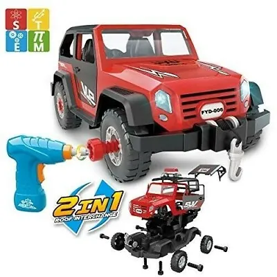 £11.89 • Buy DIY Car, Electric Drill, Take Apart Toy Racing Car Set, Build Your Own Toy Kit
