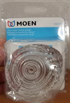 Moen Posi-Temp Shower Handle 100710 96997 Genuine Replacement Part Clear NEW • $6