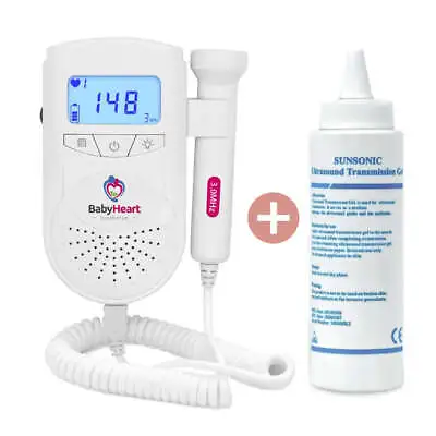 Babyheart Standard Fetal Doppler Portable Ultrasound Heart Beat Monitor • $119
