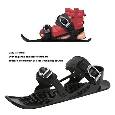 Ski Skates Snow Short Skiboard Adjustable Bindings  Skiing Shoes US 5-14 • $87.88