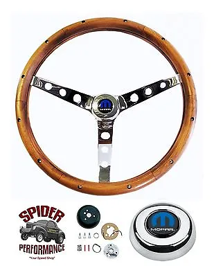 1970-1978 Dodge Steering Wheel MOPAR 15  CLASSIC WALNUT • $259.95