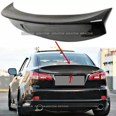 REAL Carbon Fiber HighKick Trunk Spoiler For LEXUS IS250 IS350 ISF 06-13 08 Wald • $199