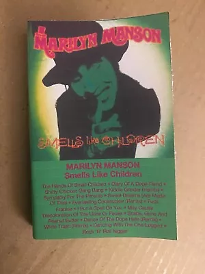 Marilyn Manson *Smells Like Children *cassette Tape *LOOSE *FAN MADE Insert • $12