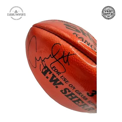 AFL Sherrin Football.  Eddie Betts #18 SIGNED Kids Football  • $39