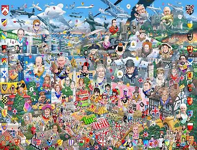 I Love GB Too! Mike Jupp Jigsaw Puzzle (1000 Pieces) • £22.51