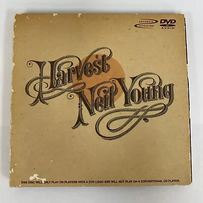 NEIL YOUNG: HARVEST (DVD Audio 2002) - Multichannel Complete W/ Poster Reprise • $48.98