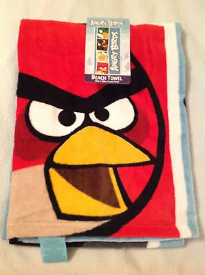 £13.43 • Buy Beach Towel Angry Birds. Brand New.