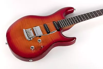 Music Man Luke III HSS Cherry Burst Flame • $3199