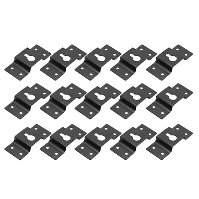  15 PCS Hooks For Hanging Heavy Duty Speaker Rear Bracket Hanger Plate Connector • $13.15