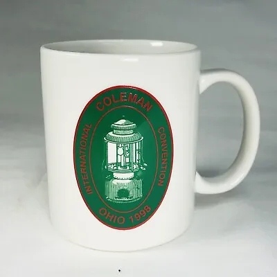 Vintage 1998 ICCC Coleman Camping Coffee Mug Cup Sugarcreek Ohio Convention • $14.99