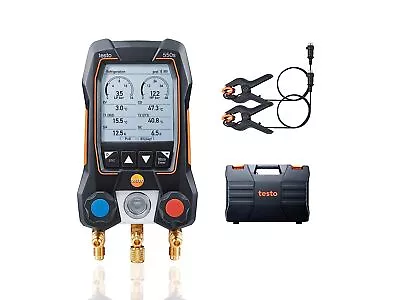 Testo 550s AC Manifold Gauge Set With 2 Wired Probes For HVAC And Refrigeration • $355