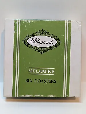 Pimpernel Melamine Coasters X 6 • £7.99