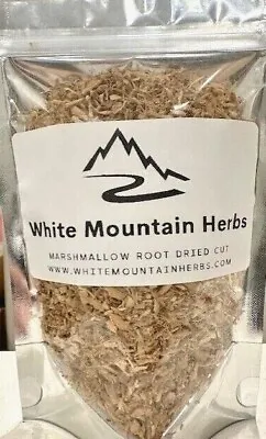 Marshmallow Root Wild Crafted Cut ~ Freshly Packed USA Free Ship • $32.95