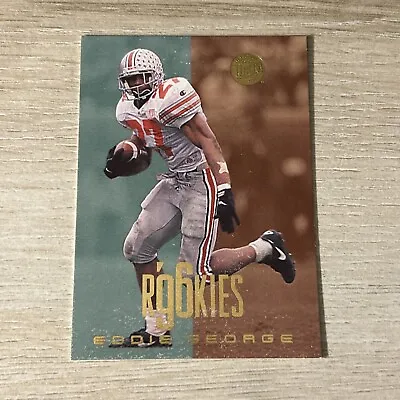 Eddie George Rookie Card. 1996 Ultra #169 • $0.79