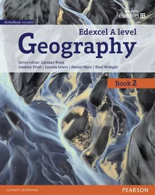 Edexcel GCE Geography Y2 A Level Student Book And EBook Paperback • £5.61