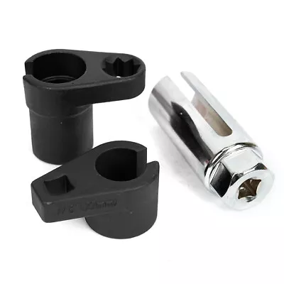 3PCS 22mm Oxygen Sensor Socket Thread Repair Chaser O2 Sensor Tool With Box AU • $23.99