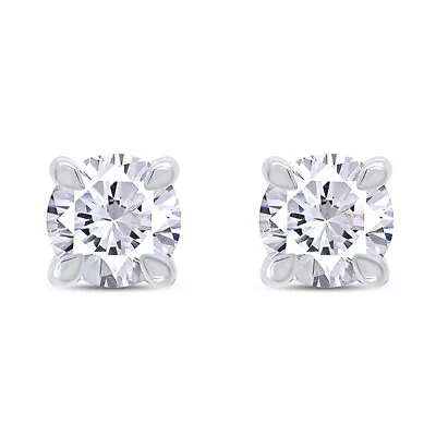 Mens Ladies Real Moissanite Stud Earrings All Size 0.2-2ct • $22.98